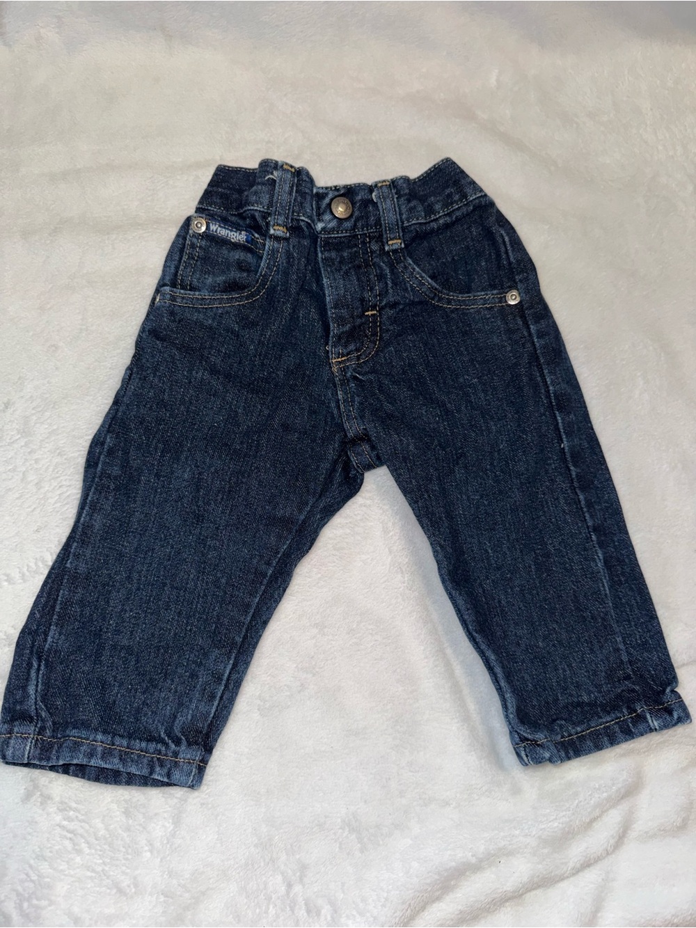 Wrangler Dark Blue Kids Jeans 12 months
